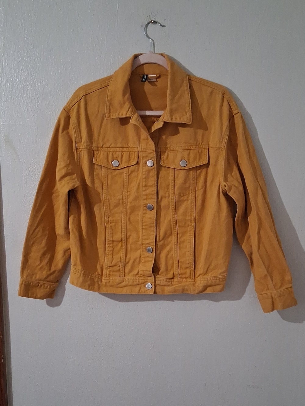Mustard Yellow Denim Jacket